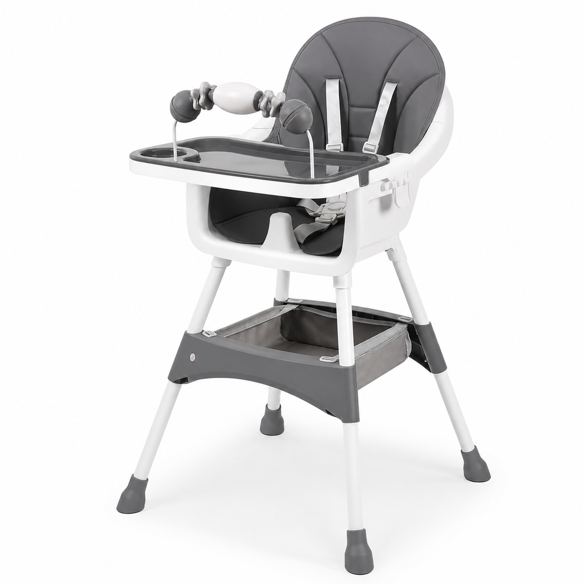 Comment nettoyer une chaise haute : housse, sangles, tablette