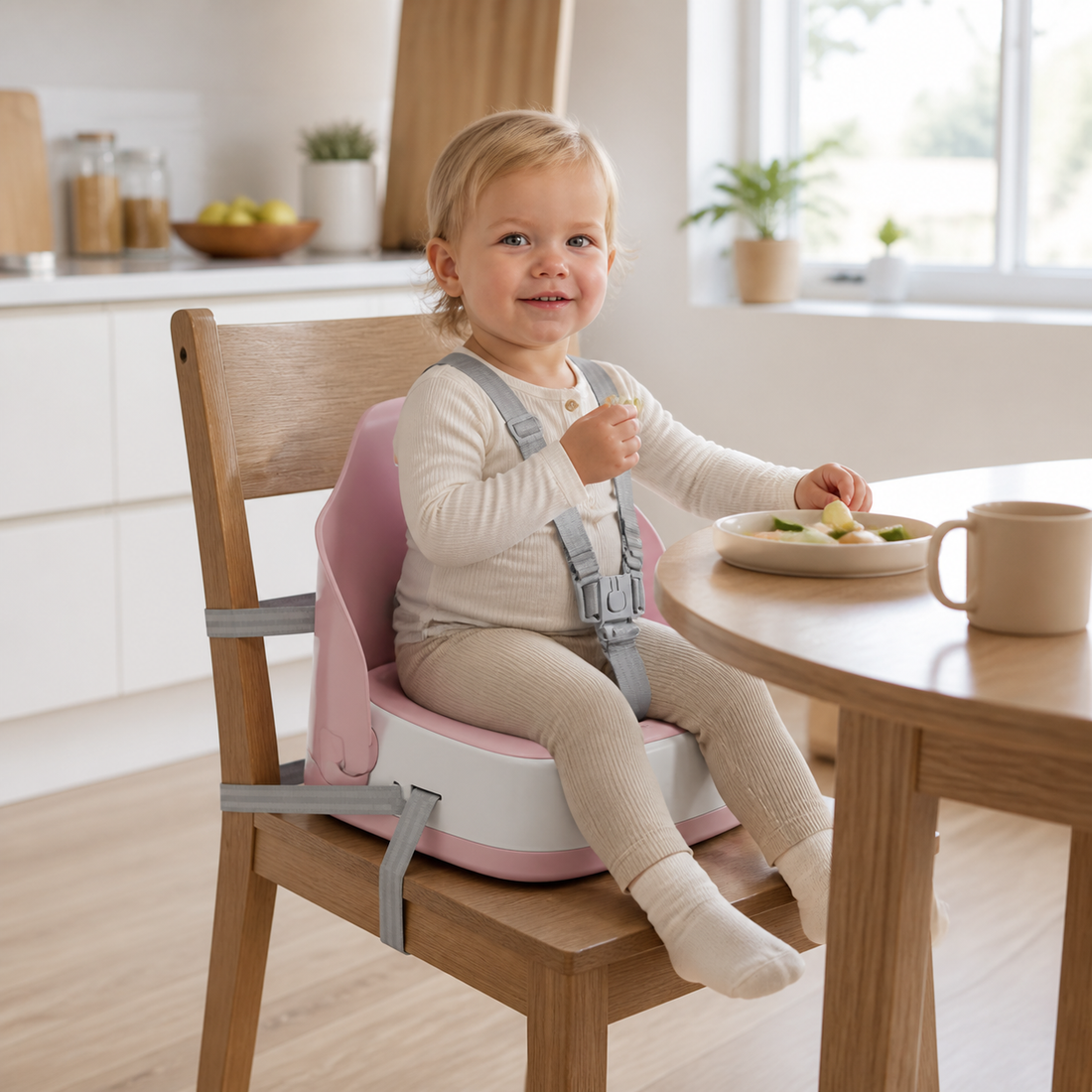Chaise haute ou réhausseur de chaise : que choisir, et à quel âge ?