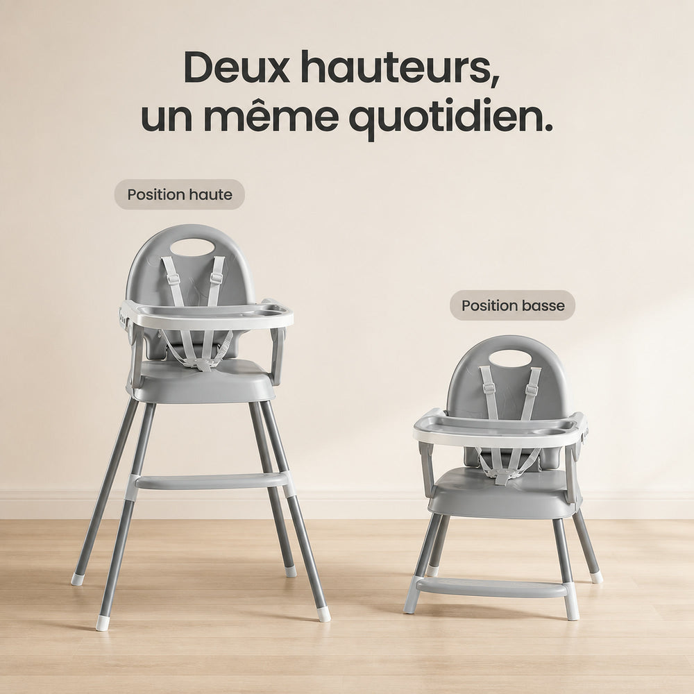 Un seul siège, quatre usages